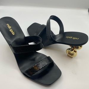 Cult Gaia Vivianne Leather Sandals